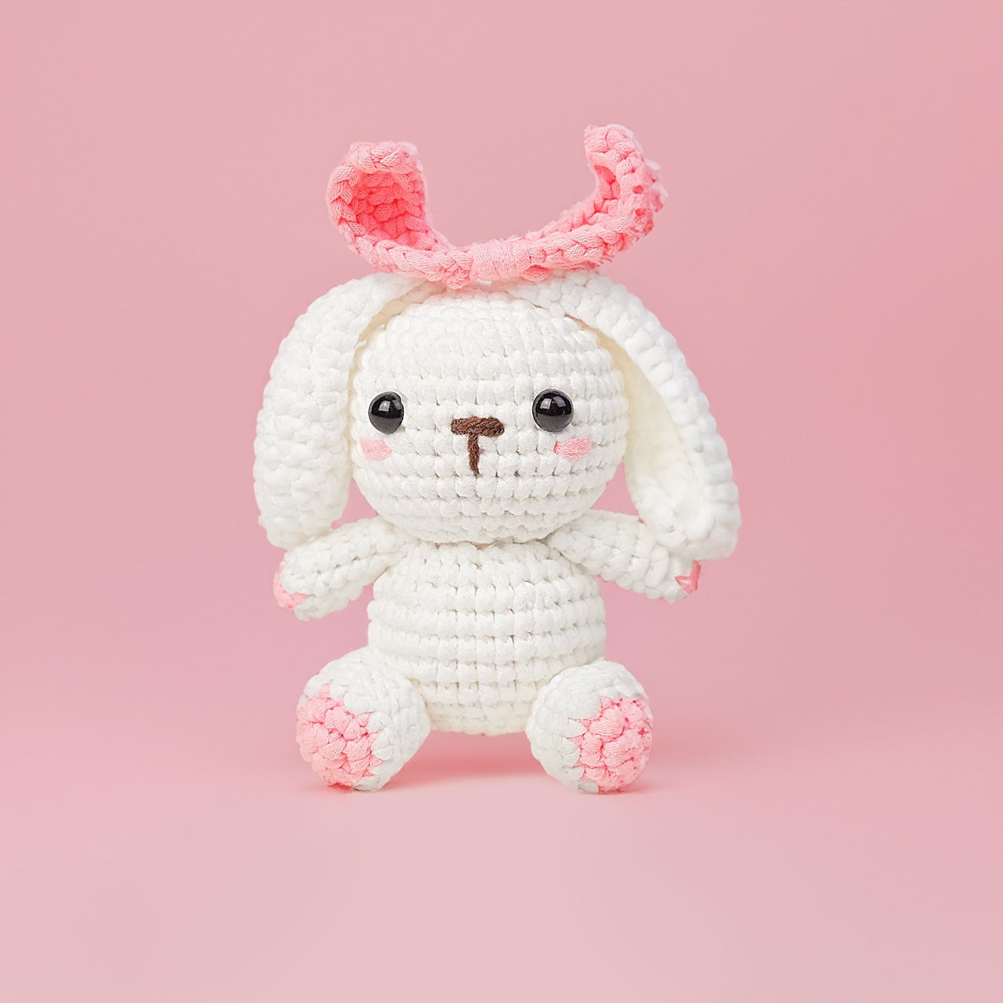 Bunny-Bun Crochet Kit - HookedIn