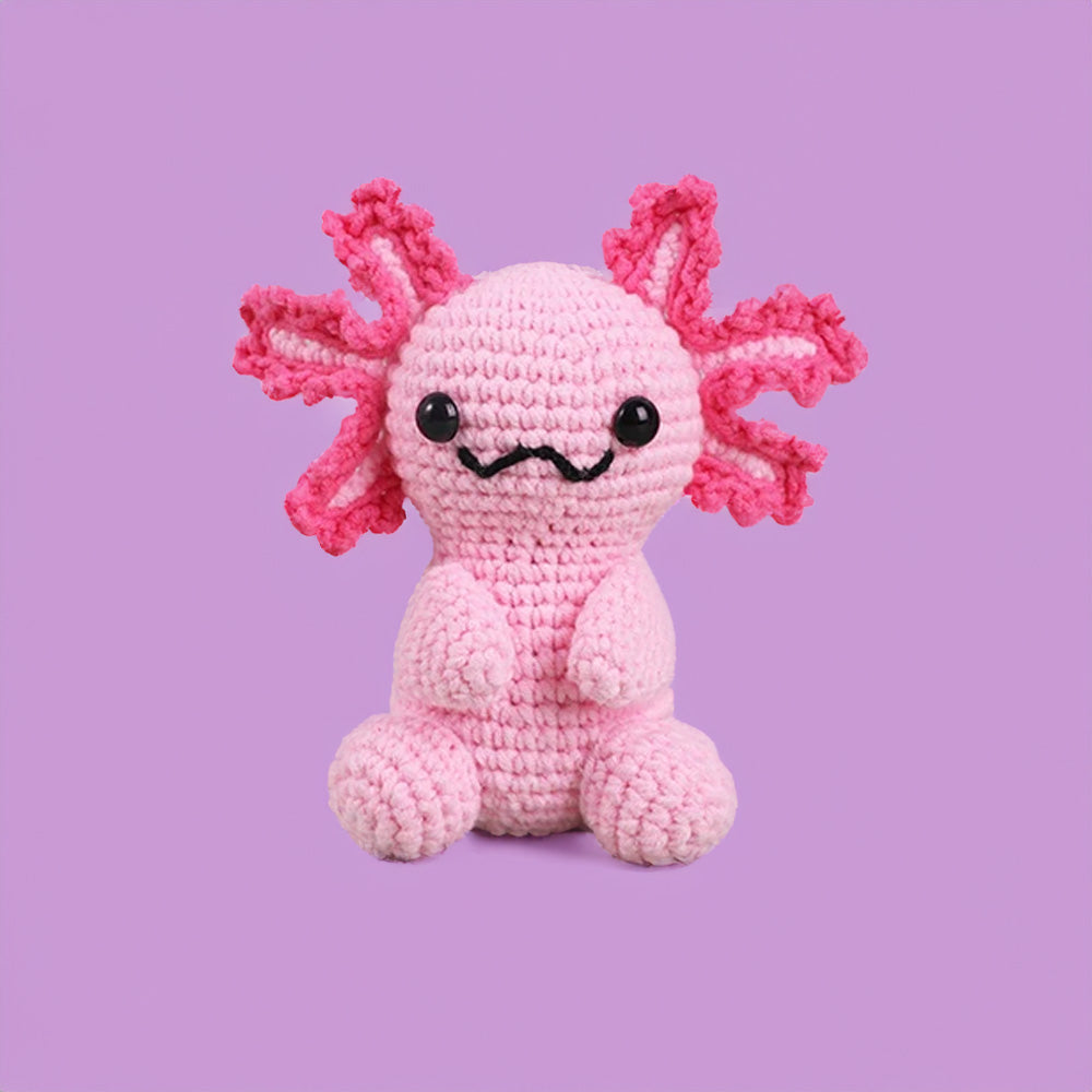 Axolotl Crochet Kits - HookedIn