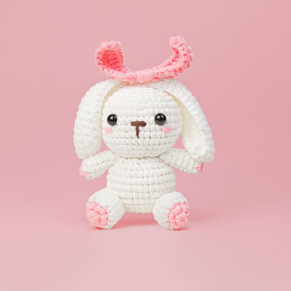Bunny-Bun Crochet Kit - HookedIn