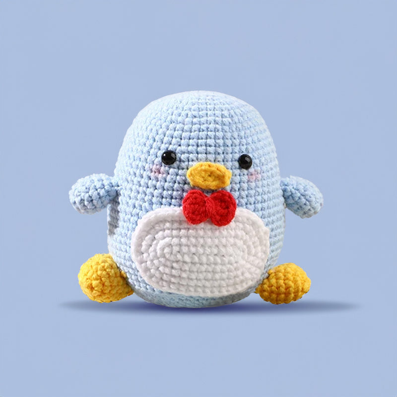 Penny the Penguin Crochet Kit - HookedIn
