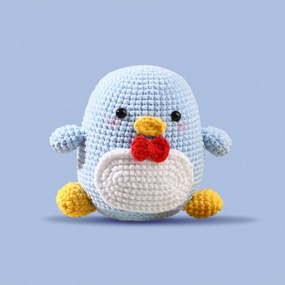 Penny the Penguin Crochet Kit - HookedIn