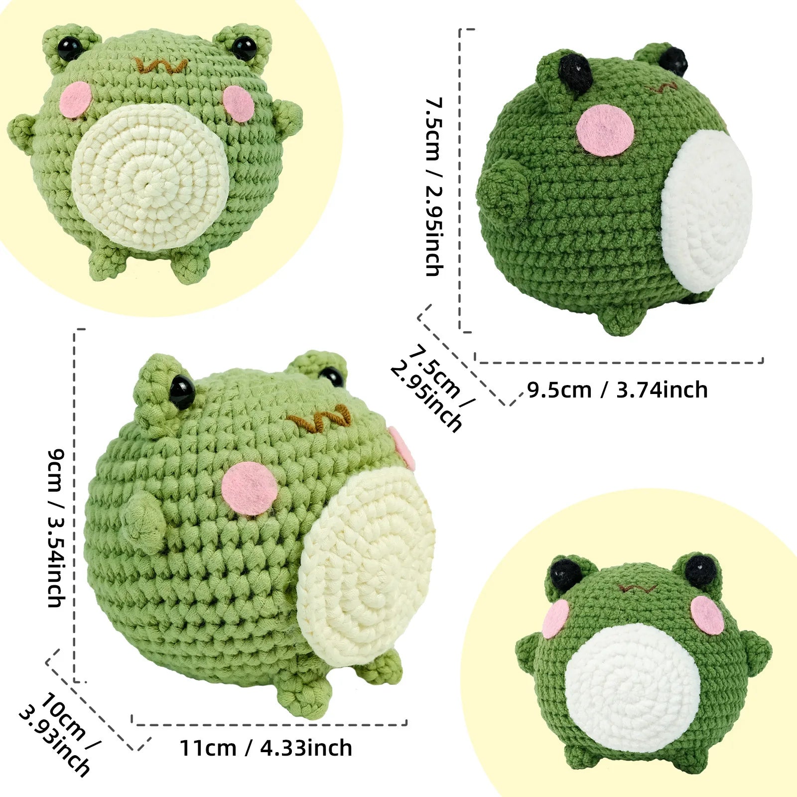 Froggy and Ribbit Crochet Kit - HookedIn