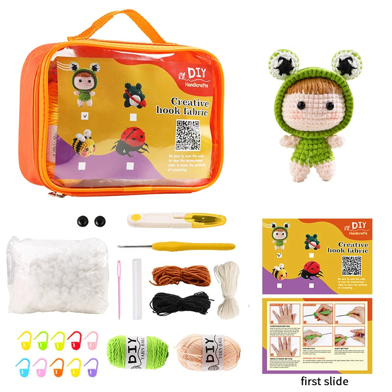 Tadpole Timmy Crochet Kit - HookedIn